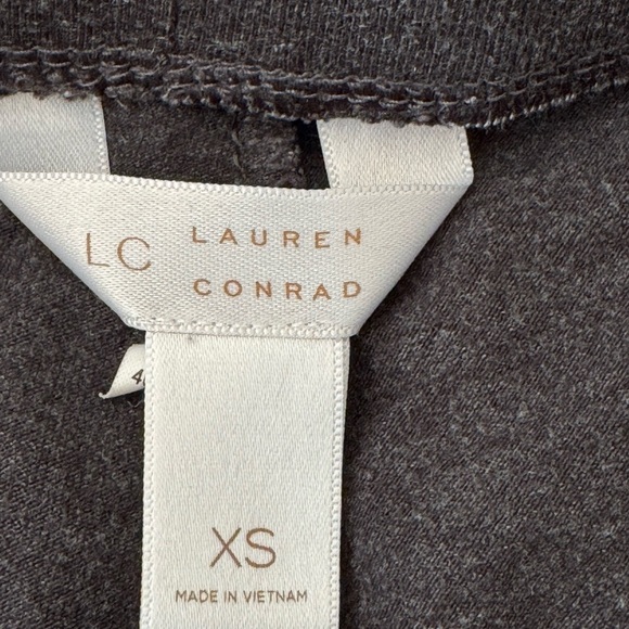 LC Lauren Conrad Charcoal Kids Leggings - Picture 2 of 6